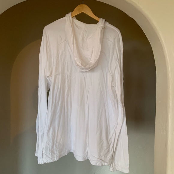 Ever Supima cotton button up hoodie - Picture 3 of 4